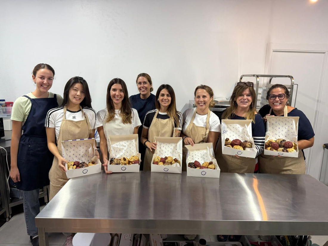 Nuestro primer curso de cookies americanas en Sitges