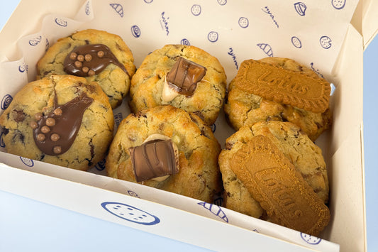 Caja cookies rellenas