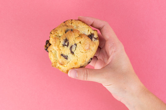 Cookie vegana chips de chocolate y Nutella vegana