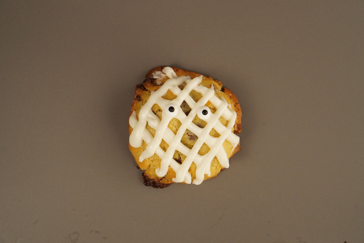 Cookie Momia de Caramelo Toffee (especial Halloween)
