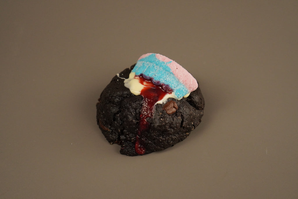 Cookie Vampir de Xocolata Negra (especial Halloween)