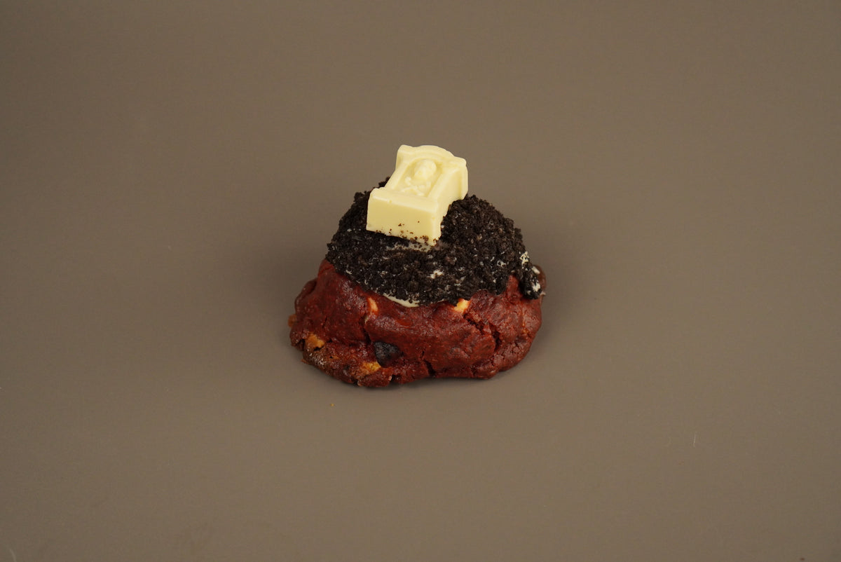Cookie Tumba Red Velvet Cookies 'n Cream (especial Halloween)