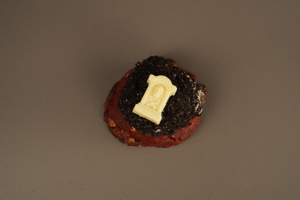 Cookie Tomba Red Velvet Cookies 'n Cream (especial Halloween)