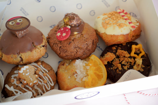 Caja cookies especial Navidad